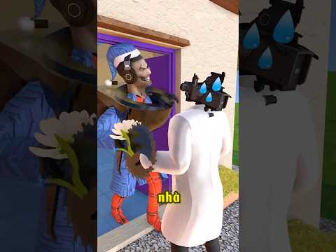 Tvman đi tìm tình yêu #skibiditoilet #skibidi #giadinh #shorts