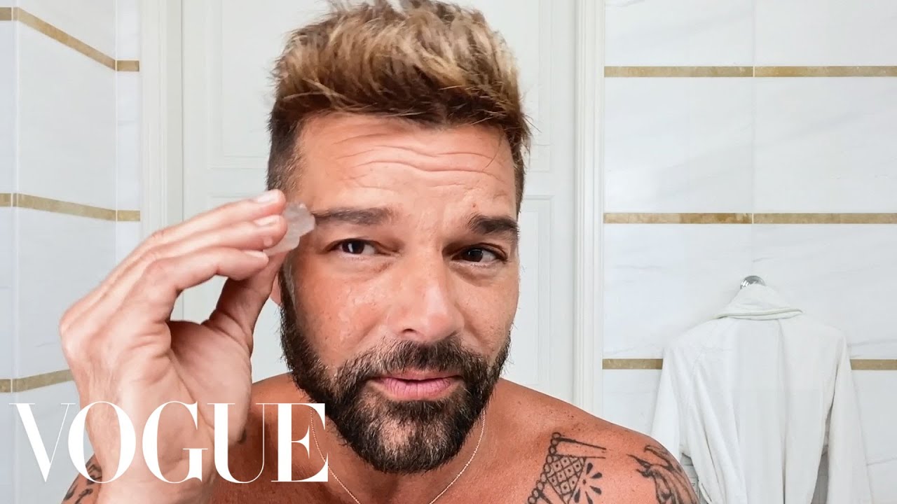 Ricky Martin's Daily Skin-Care and Wellness Routine - Beauty Secrets