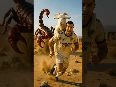 😭🐐Ronaldo Only Had a GOAT… And Messi & Neymar Laughed at Him #ronaldo #cr7 #messi #neymar