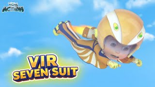 Vir The Robot Boy | Vir Ka Hawai Seven Suit | Vir Seven Suit Compilation | Wow Action