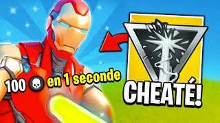 100 KILLS EN 1 SECONDE AVEC L’UNIBEAM D’IRON MAN!🔥 LE MEILLEUR DE FORTNITE #252