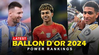 Ballon d'Or 2024 Power Rankings