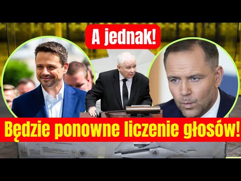 Z ostatniej chwili! A jednak! Będzie ponowne liczenie głosów! Sąd Najwyższy potwierdza!