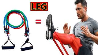 Build Powerful Legs with Just a Resistance Band – 5 Killer Moves!
