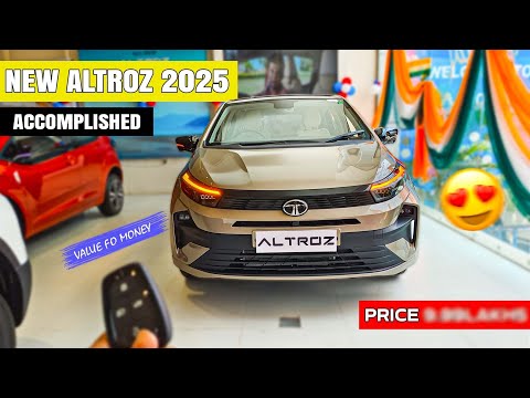 TATA Altroz 2025 Accomplished🔥Price And Highlighting Features🥰 | Value For Money❣️