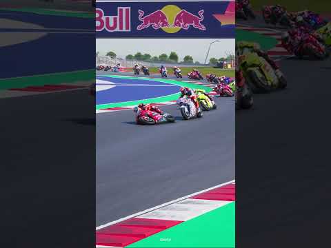 Disenggol Marquez pembalap ini langsung terjatuh😱😱