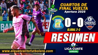 LOS CEBOLLEROS A SEMIFINALES/ Mixco 0(2) Achuapa 0(3) Cuartos de Final Vuelta Apertura 2025 RESUMEN