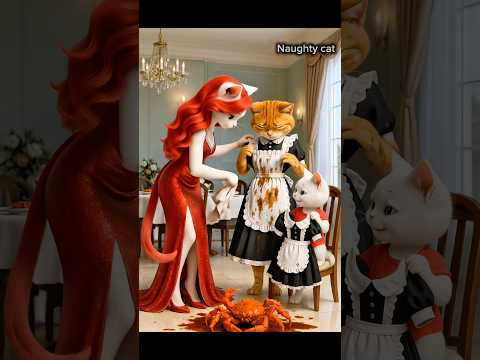 The kitten’s kindness was beautifully rewarded#kitten #cat