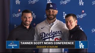 Tanner Scott Dodgers Introductory Press Conference