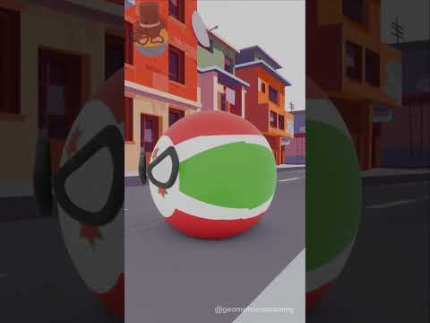 Un día normal en Burundi👍(Créditos a @RamixPlus @byansuu y @Monirosky) #shorts #countryballs #humor