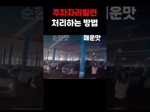 주차자리빌런 난이도별 처리방법
