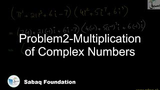 Problem2-Multiplication of Complex Numbers