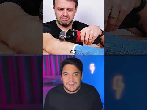 É por isso que serras de gesso NÃO CORTAM a pele
