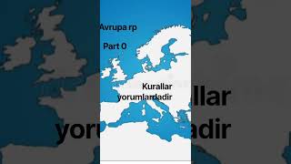 AVRUPA RP part 0 kurallar yorunlardadir #rp #europe