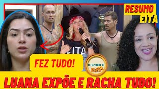 🤠A FAZENDA 2024: RESUMO! LUANA EXPÕE GIZELLY, JÚLIA E FLORA E RACHA TUDO DE VEZ! ROÇA PROMETE!