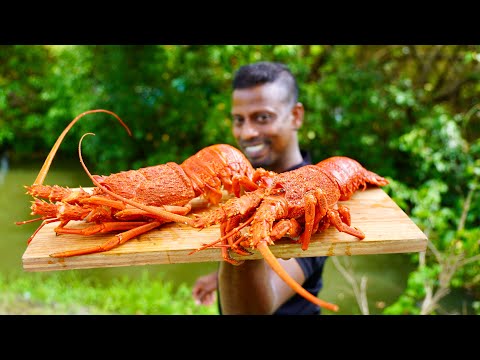 നാല്പതിനായിരം രൂപയുടെ മുതലിനെ കറി വെച്ചു തിന്നു ../Big Lobster Cooking