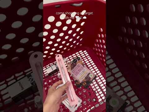Come shopping at target with me 🤍 #asmr #vlog #target #aesthetic