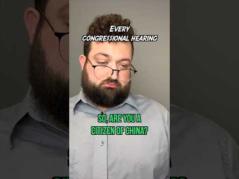 Every Congressional Hearing #comedy
