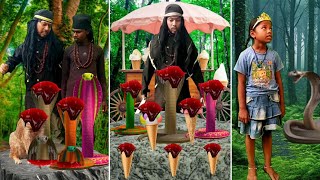 इच्छाधारी नागिन 🐍 भाई बहन 👸 और खूनी शिकारी  की कहानी 👹 || nagin vs khuni sapera || Fun comedy dekho