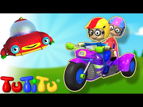 🎁TuTiTu Builds a Motorcycle 🤩Fun Toddler Learning with Easy Toy Building Activities🍿