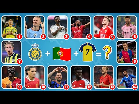 Emojilerle Futbol Bulmacası 🔥⚽ Yıldız Futbolcuları Tahmin Et 🎅 Futbol Bulmaca