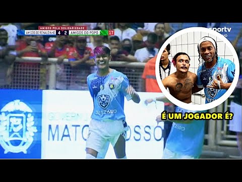 OLHA OQUE CREMOSINHO APRONTOU NESSE JOGO COM RONALDINHO GAÚCHO!