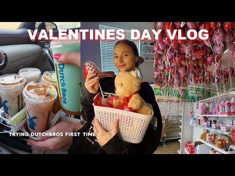 ASKING MY BEST FRIEND TO BE MY VALENTINE||trying Dutch Bros for the first time