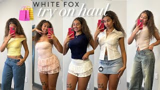 $1,000 White Fox Try On Haul 🛍️✨ I Think I'm Finding My Style...