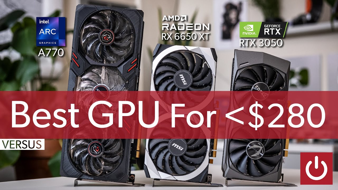 GPU Battle: RTX 3050 vs RX 6650 XT vs Arc A770!