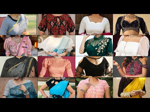 front Neck Blouse Designs New Model / saree Blouse Sleeve Designs / blouse Design 2025 #gala #baju