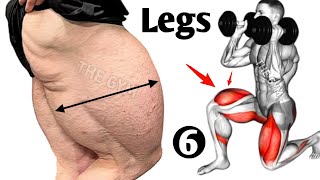 6 Effective Leg Workout at Gym for Muscle Building & Strength