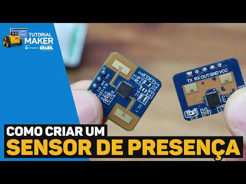 Testando um NOVO Sensor de Presença  HLK-LD2420 #TutorialMaker