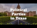 Exploring the Evolution of Texas Political Parties