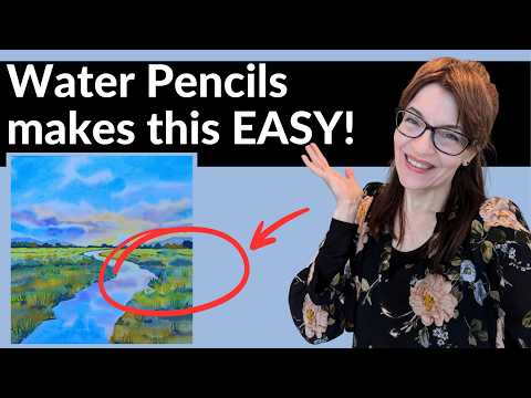 River Reflections Made EASY! (Watercolor Landscape for Beginners)