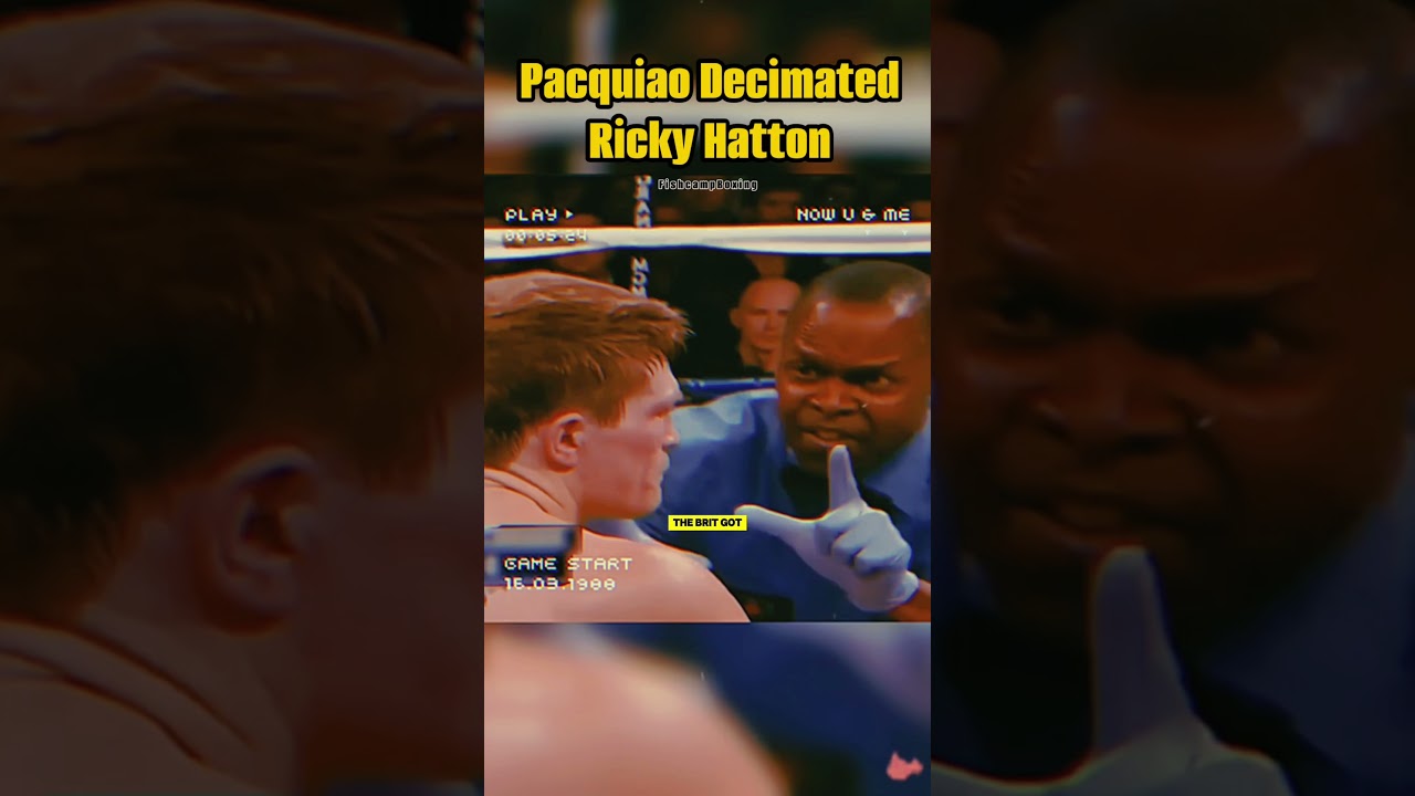 One of the most devastating performances of Pacquiao’s career | Manny Pacquiao vs. Ricky Hatton