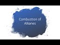 Combustion Reactions and Environmental Impact