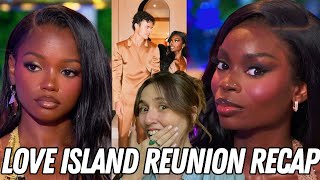 Love Island USA S7 Reunion Recap: Scammers and Racists...