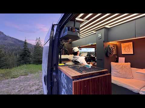 Video Games, Pasta & Camping on a Mountain