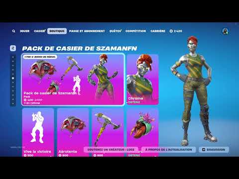 BOUTIQUE FORTNITE D’AUJOURD’HUI (16 décembre 2024)