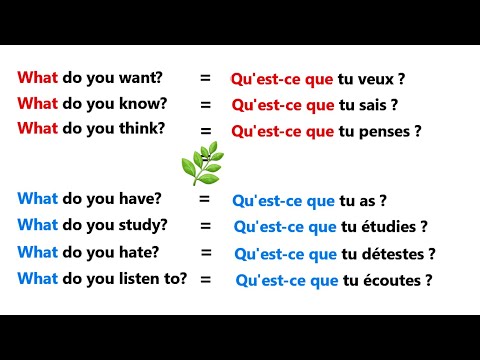 Phrases simples pour apprendre l'anglais facilement |✪✪easy sentences to learn french 🌿