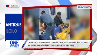 Lalaki nga nangawat sang motorcycle helmet, nadakpan sa Belison, Antique | One Western Visayas