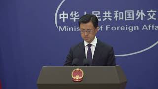 FM: US should match words with actions on welcoming Chinese students