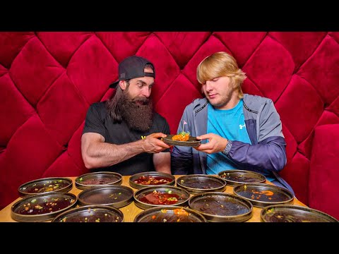 TRYING TO BREAK PADDY THE BADDY'S WING EATING RECORD...AND PADDY TURNS UP! | BeardMeatsFood