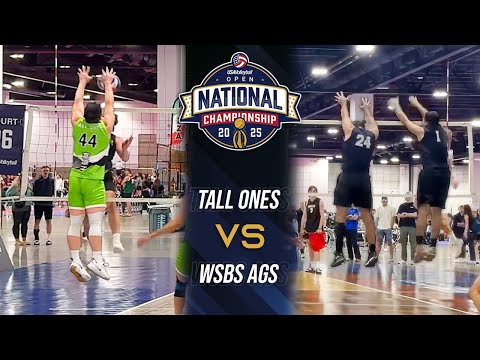 Tall Ones vs WSBS Ags | USAV 2025 (Game 2)