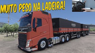 MUITO PESO NA LADEIRA - FH 2021 NO RODO-TREM ARQUEADO - ETS 2 1.55 MODS BR