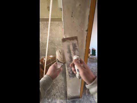 Painter Applying putty | Puttying for renovation #putty 251110