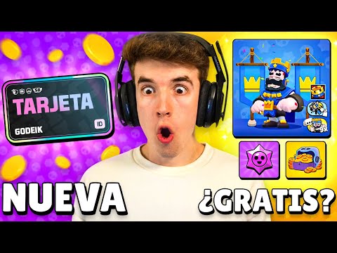 NUEVA TARJETA de SUPERCELL PARA CONSEGUIR COSAS *GRATIS* en BRAWL STARS