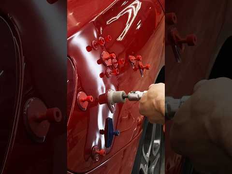 Ремонт вмятин без покраски. PDR-спасение детали