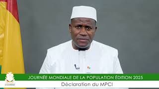 Déclaration du Ministre du plan et de la Coopération Internationale