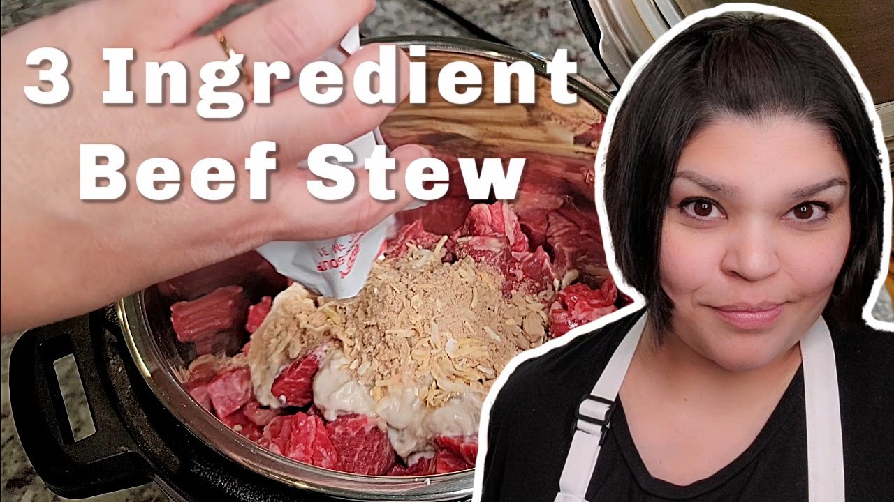 3 Ingredient Beef Stew Made Quick And Easy